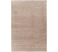 Tapis Tissé Shaggy à Poils Longs "Nila" Taupe 120 x 170 cm