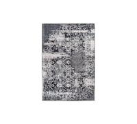 Tapis Tissé Vintage à Poils Plats Saphira Gris 120 x 170 cm Gris