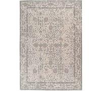 Tapis Tissé Vintage Délavé "Percy" Crème 80 x 150 cm Beige G