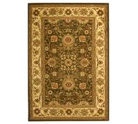 Tapis Traditionnel en polypropylène Vert/Blanc 160 x 229 cm
