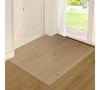 Tapis Transparent, Tapis de Sol Transparent, sous-Tapis de Protection de Sol en PVC Transparent, protège-Nappe, antidérapant, Tapis de Protection pour parquet/carrelage pour Bureau et Maison
