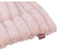 Tapis Trixie LONNI, peluche velours côtelé, rose