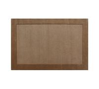 Tapis tufté 100% laine - 160 x 230 cm - Taupe - 1800g/m² - BEREA