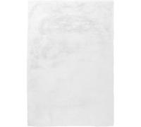 Tapis de séjour GENERIQUE Tapis Tufté à la Main à Poils Longs Rabbit Blanc 180 x 280 cm