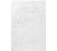 Tapis Tufté à la Main à Poils Longs "Rabbit" Blanc 80 x 150 cm Blanc G