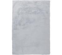 Tapis Tufté à la Main à Poils Longs Rabbit Bleu Gris 80 x 150 cm