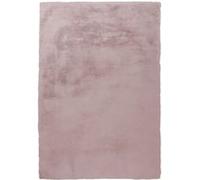Tapis Tufté à la Main à Poils Longs Rabbit Rose 120 x 170 cm
