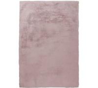 Tapis Tufté à la Main à Poils Longs Rabbit Rose 120 x 170 cm