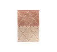 Tapis Tufté à la Main Ethnique "Mylen II" Beige & Rose 120 x 170 cm Beige G