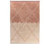 Tapis Tufté à la Main Ethnique Mylen II Beige & Rose 120 x 170 cm