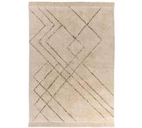 Tapis Tufté à la Main Ethnique "Mylen IV" Beige 120 x 170 cm Beige G