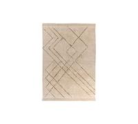 Tapis Tufté à la Main Ethnique "Mylen IV" Beige 160 x 230 cm