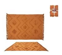Tapis tufté ethnique terracotta 120x170cm Terracotta
