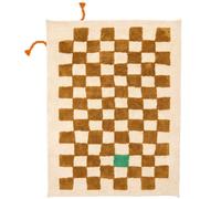 Kid's Concept Tapis Pippi à carreaux Khaki. 120x160 cm