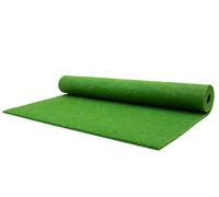 Tapis Type Gazon Artificiel GARDEN - Vert Clair 2,00m x 3,50m, Tapis de Gazon Synthétique Intérieur, Certifié B1 | Moquette pour Stand Expo au Mètre | Foire et Événement