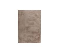 Tapis Uni Doux à Poils Longs "Rabbit" Taupe 160 x 230 cm Taupe G