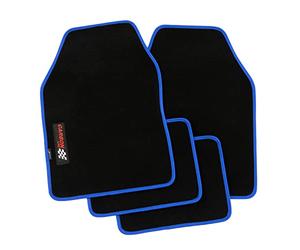 Tapis universel à bord bleu, polyester PETEX 11380005