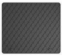 Tapis universel 'Doggy Mat' en Rubbasol (caoutchouc) - Petit - 75x65cm, Noir