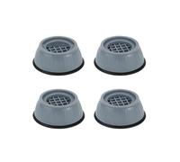 Tapis Universel pour Lave-linge Lot de 1, 2 ou 4 patins anti-vibrations for machine à laver, antidérapants, for pieds meubles, réfrigérateur, support universel, tapis base, amortisseurs(Grey 4PCS)