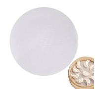 Tapis vapeur en silicone | Tapis de cuisson à vapeur avec tapis en tissu non couche | Petits pains cuits à la vapeur résistants à la chaleur Dumplings Dumplings Dumplings Dim Sum Summe Mesh | Tapis de