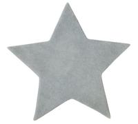 Tapis velours etoile gris pour chambre enfant