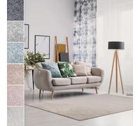 Tapis velours Sundae tapis d'intérieur moelleux de classe supérieure Beige 100x200 cm