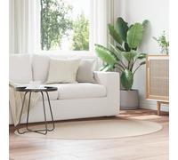 Tapis Vidaxl Beige Polyester 120 X 170 Cm Motif Tapis De Surface