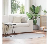 Tapis Vidaxl Gris 120x170 Cm Polyester Antidérapant