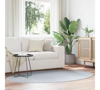 Tapis Vidaxl """"Huarte"""" Gris 140x200 Cm Ovale