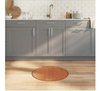 Tapis - VIDAXL - Marron - 60 cm - Rond - Fibres naturelles