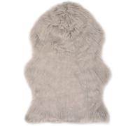 Tapis - VIDAXL - Peau de mouton synthétique - 60 x 90 cm - Gris clair - Intérieur