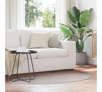 Tapis Vidaxl Sable Polyester 80 X 150 Cm Incrustations Déco