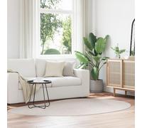 Tapis Vidaxl Sable Polypropylène 160 X 230 Cm Tapis Surface Ovale