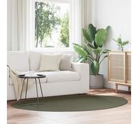 Tapis Vidaxl Vert Forêt 100% Polyester 140 X 200 Cm Incrustations Chic