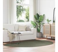 Tapis Vidaxl Vert Forêt Laine 160 X 230 Cm Incrustations Déco