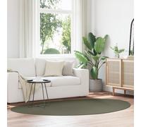 Tapis Vidaxl Vert Forêt Polyester 160 X 230 Cm Antidérapant