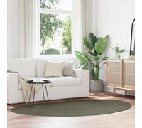 Tapis Vidaxl Vert Forêt Polyester 160 X 230 Cm Antidérapant