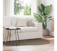 Tapis Vidaxl Vert Forêt Polyester 80 X 150 Cm Motif Tapis Accent