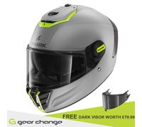 Tapis vierge pour casque de moto Shark Spartan RS SP SYS - visière foncée...