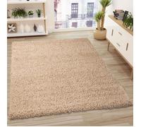 Tapis - VIMODA - Prime Shaggy - Beige - 70x140 cm - Style contemporain