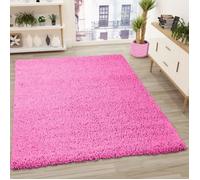 Tapis - VIMODA - Prime Shaggy - Rose - 160x220 cm - Uni - Intérieur