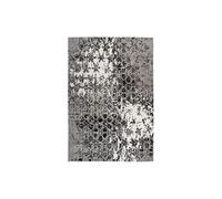 Tapis Vintage à Poils Courts "Iglesia" Gris 200 x 290 cm