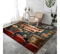 Tapis Vintage Cinéma Clip Art Imprimer Un Grande Zone Coloré,