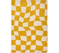Tapis vintage Groovy Jaune 200 X 280 cm - Jaune