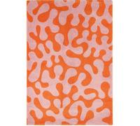 Tapis vintage Groovy Rose 80 X 140 cm - Rose