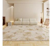 Tapis Vintage pour Salon Ou Chambre À Coucher, Lavable, Doux, en Fausse Laine Épaisse, Tapi De Ferme, Tapis De Bureau À Domicile, Tapi pour Chien Ou Chat(Pattern E,240cmx360cm)