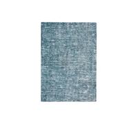 Tapis Vintage Tissé à la Main "Etna" Bleu Pétrole 80 x 150 cm