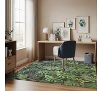 Tapis vinyle numérique, couleurs et animaux exotiques, moderne, design et résistance pour votre espace, cuisine, salle de bain, salon, salle à manger, sol en PVC (100 x 150 cm, AMAZONIA)