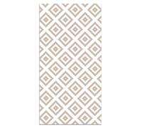 Panorama Tapis Vinyle du Sol Cuisine Salle de Bain - Différentes Tailles - (Carrés Roses 60x110 cm)