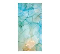 Panorama Tapis du Sol Cuisine Salle de Bain - Différentes Tailles - (Marbre Multicolore 80x150 cm)